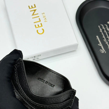 Large Classic Card Holder In Black