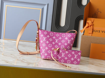 All In Bucket Monogram Bag & Pouch