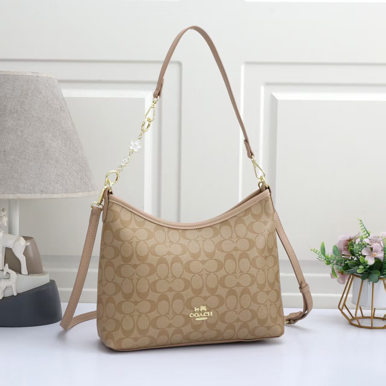 Canvas Convertible Shoulder Bag