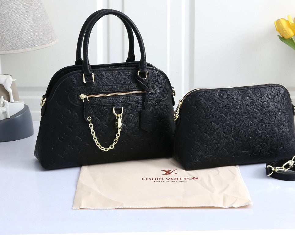 Ever More PM Monogram Canvas Handbag & Pouch