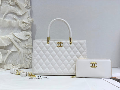 Timeless Shopping Tote Bag & Wallet