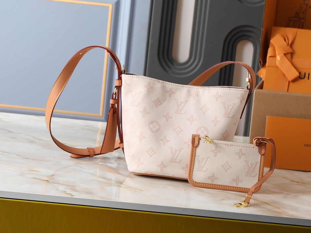 Monogram Canvas Bag & Pouch