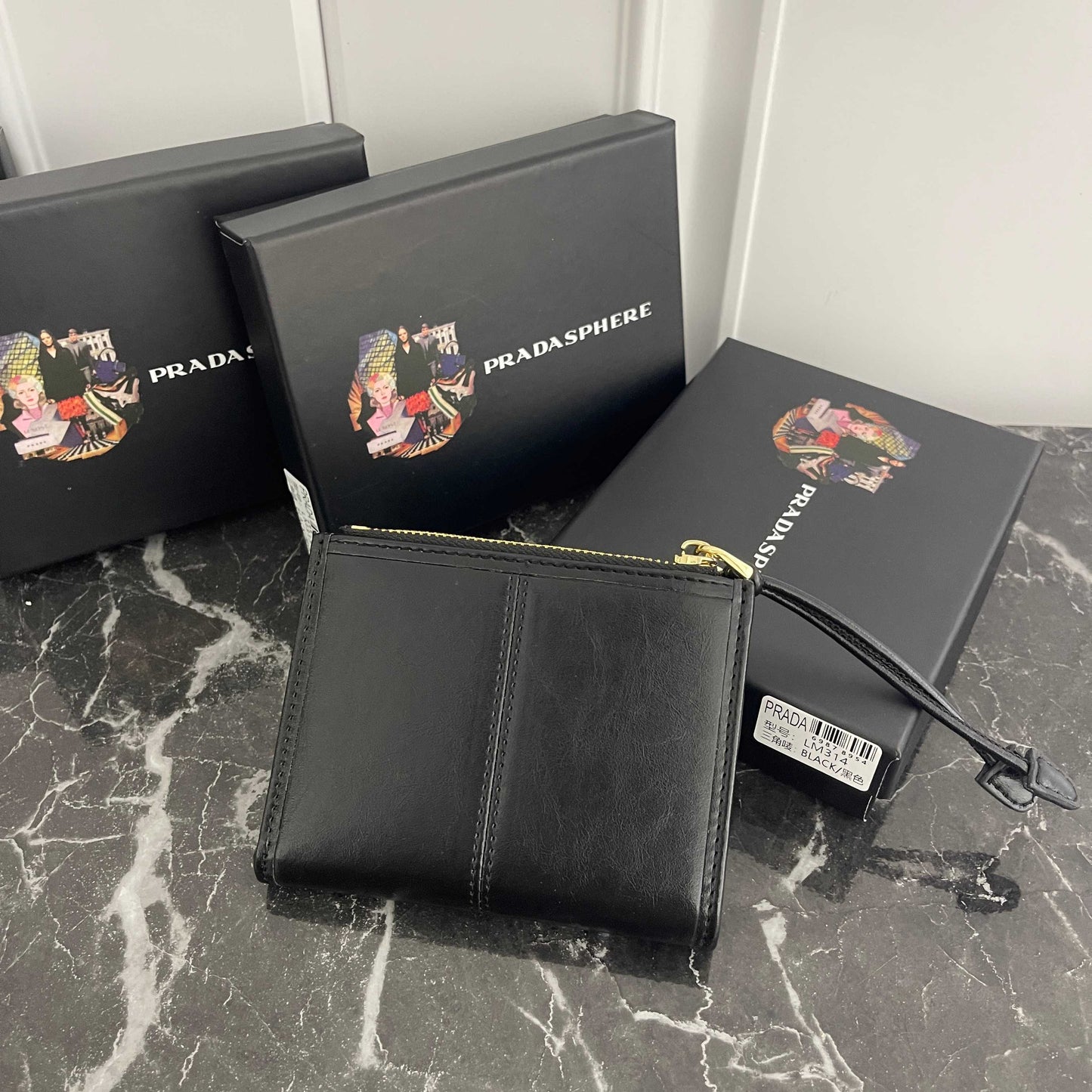 Triangle Logo Small Wallet