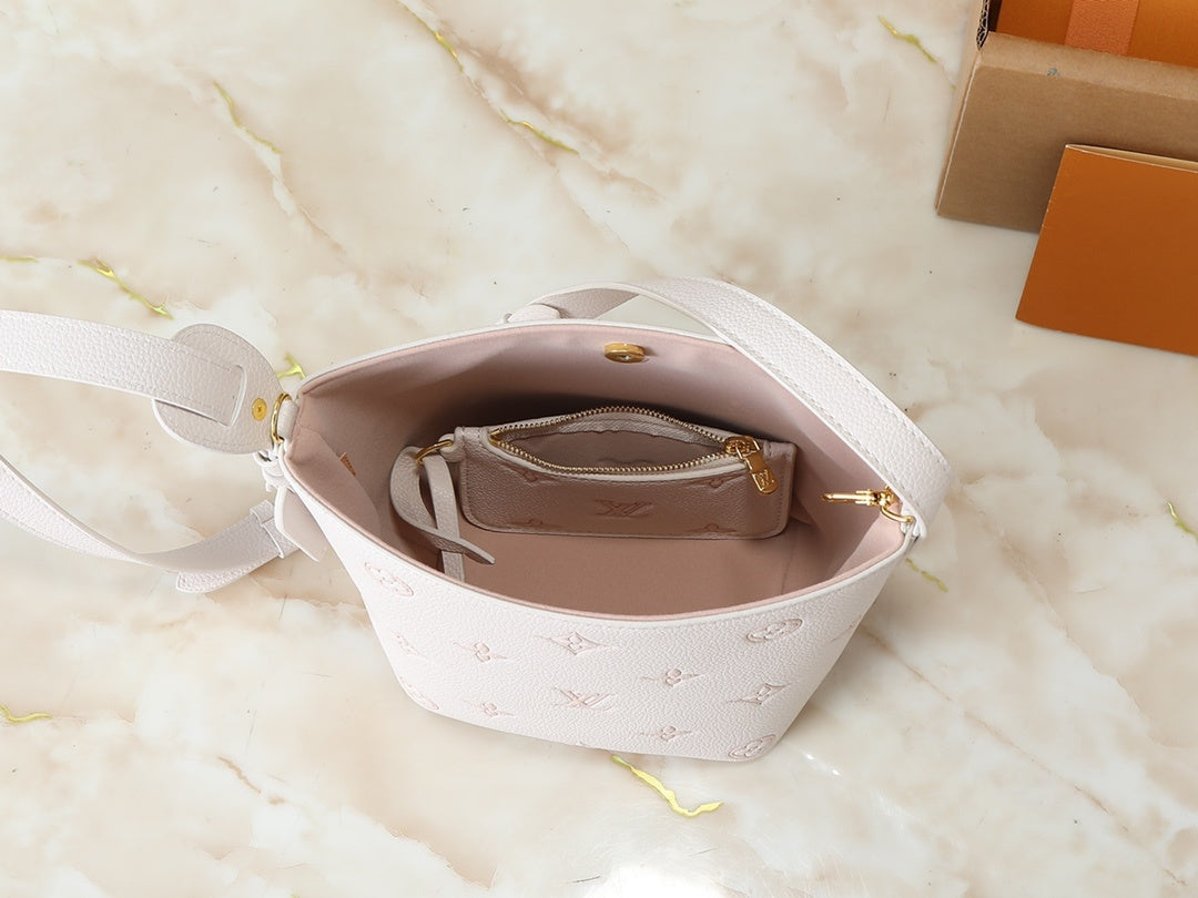 All In Bicolor Monogram Handbag & Pouch