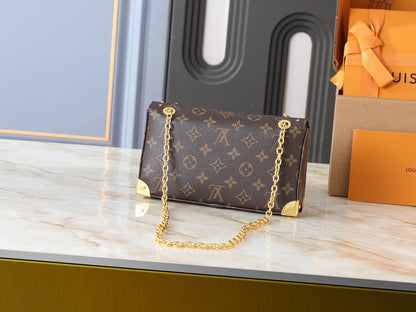 Trunkie East West Monogram Handbag