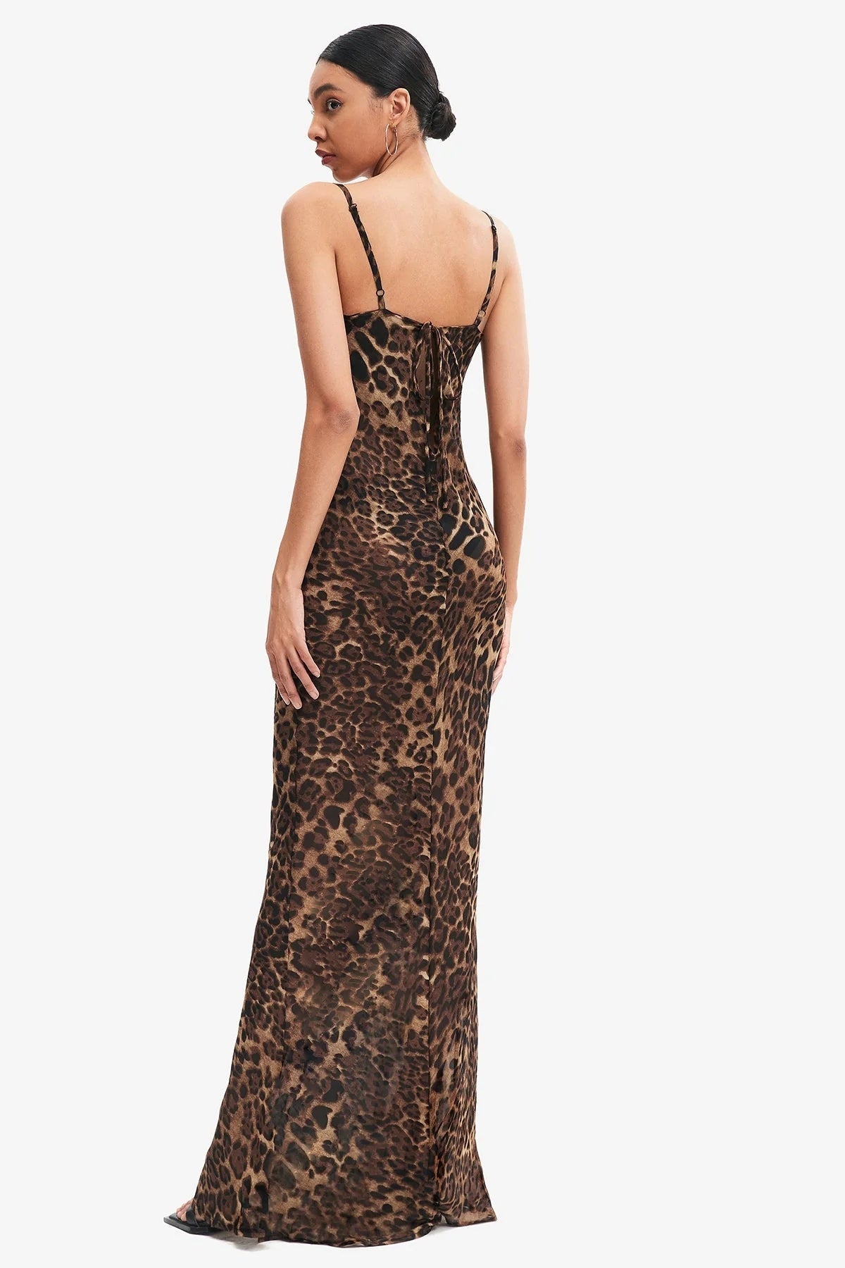 Sahara  Leopard Maxi Dress