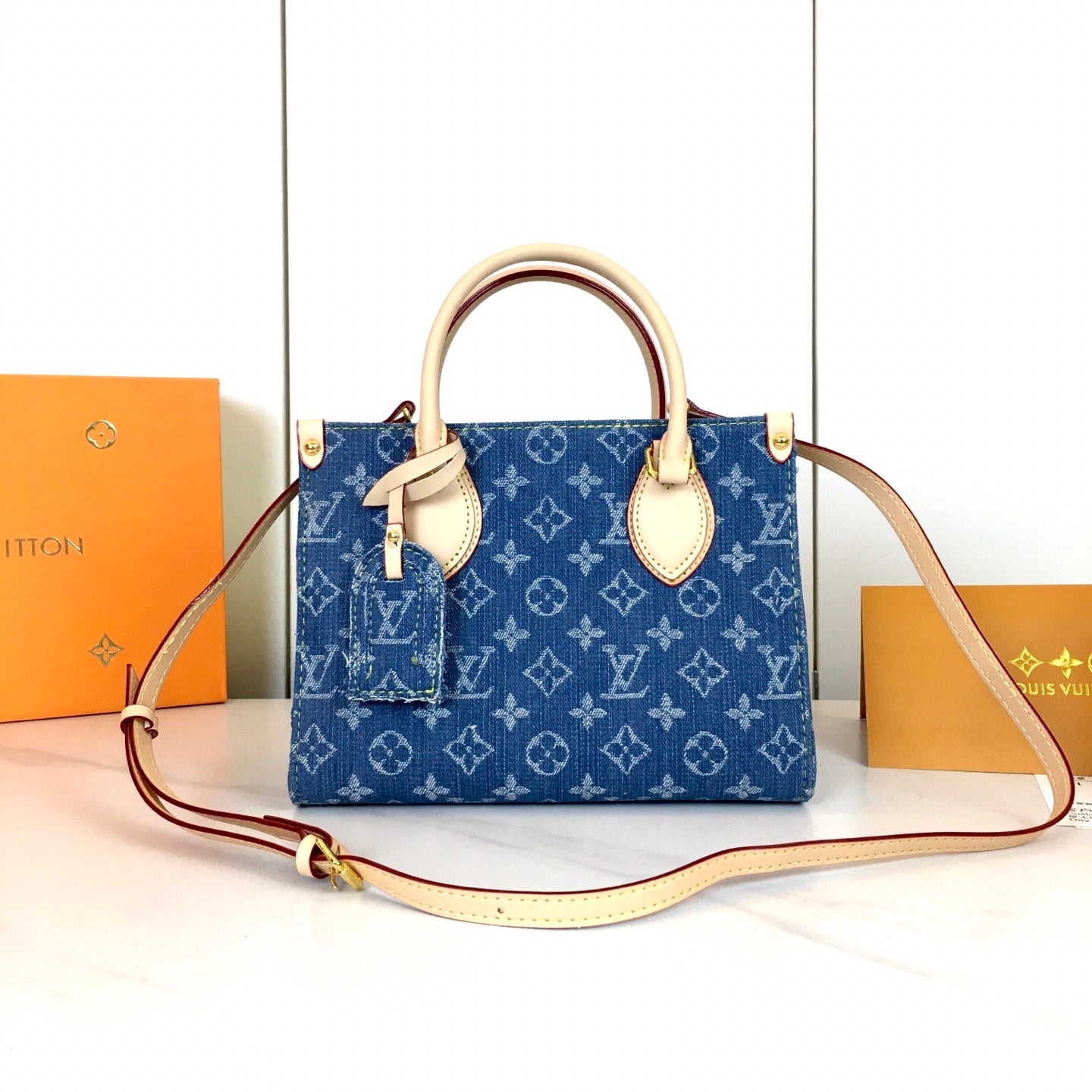 OnTheGo PM Monogram Denim Bag