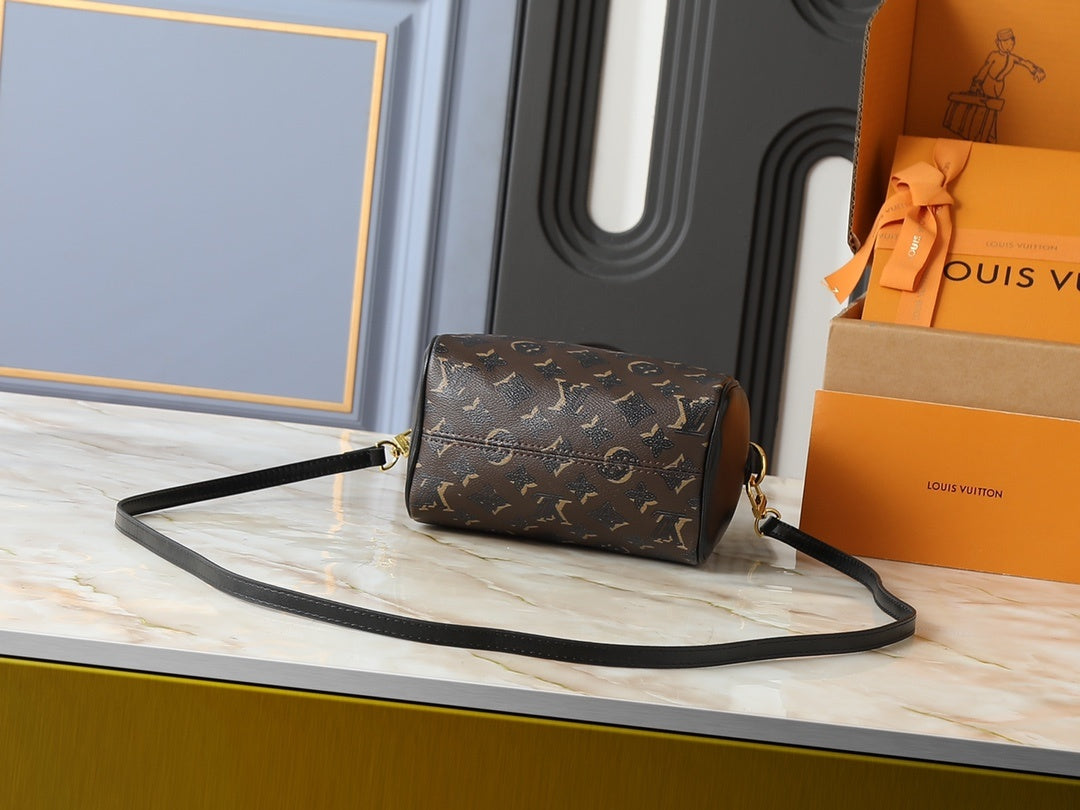 Speedy Bandouliere 20 Monogram Canvas Bag