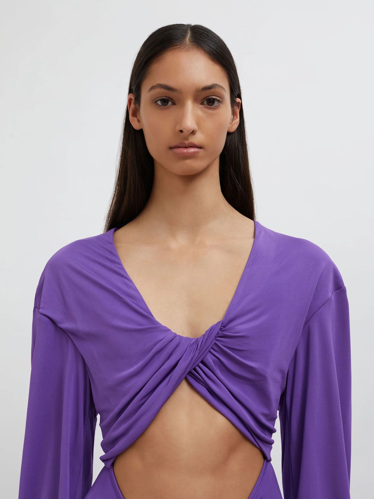 Selene Twist Front Sunset Gown