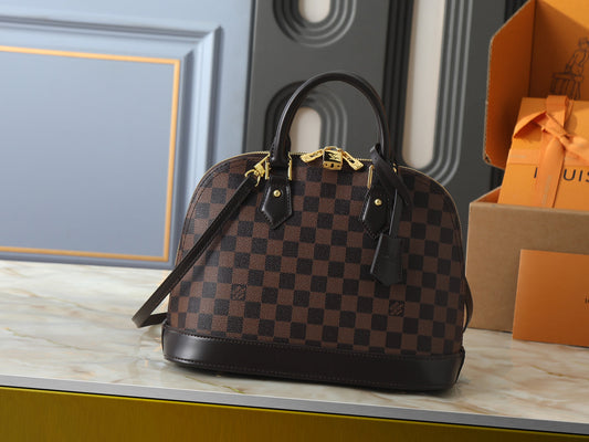 Alma Ebene Canvas Handbag