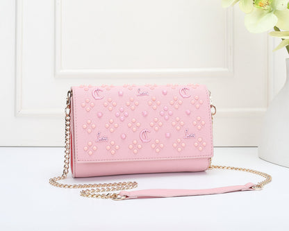 Rivet Chain Shoulder Bag