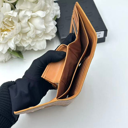 Coated Canvas Trifold Wallet