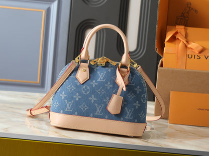 Denim Alma BB-Inspired Handbag
