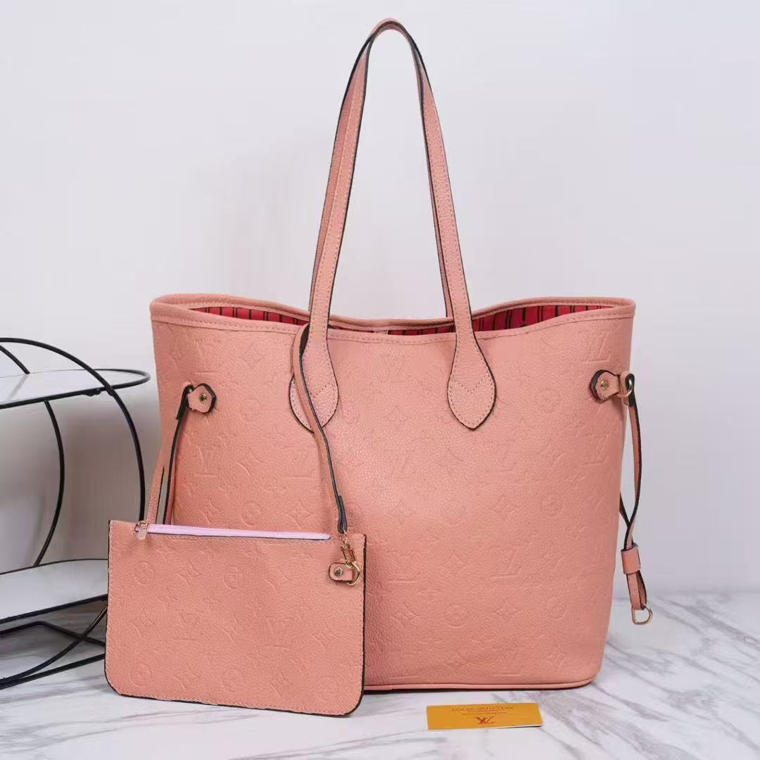 Neverfull MM Tote Bag & Pouch