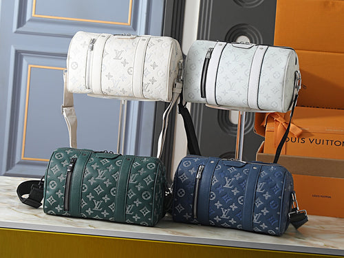Monogram Barrel Crossbody Bag