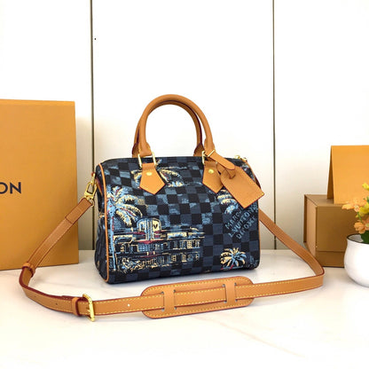 Speedy 25 Bandoulière Damier Bag