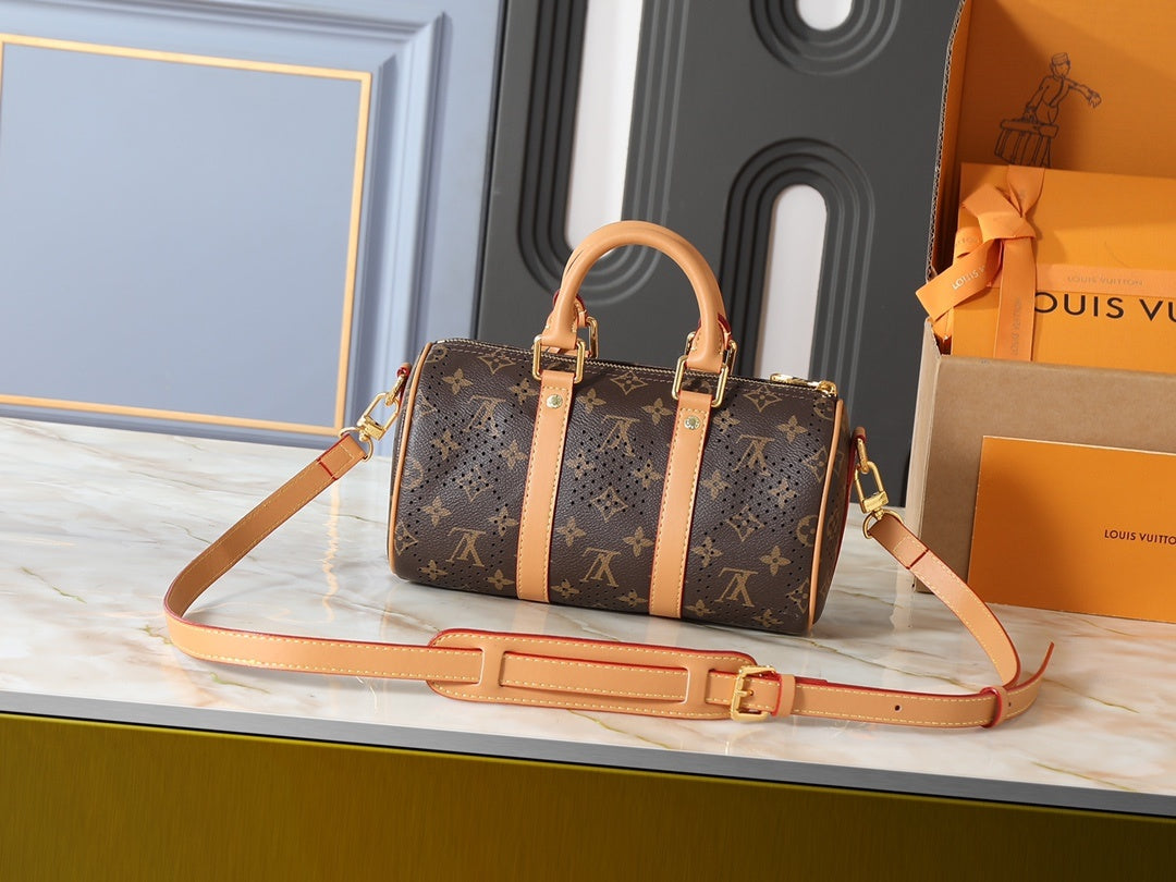 Cylinder Monogram Handbag