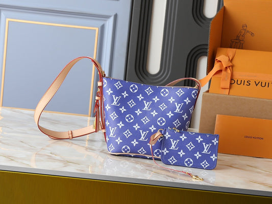 All In Bucket Monogram Bag & Pouch