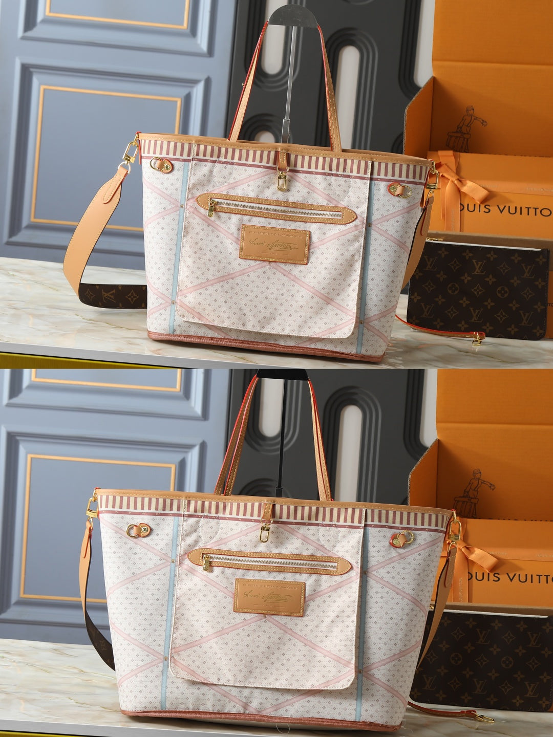 Pastel Patchwork Tote Bag