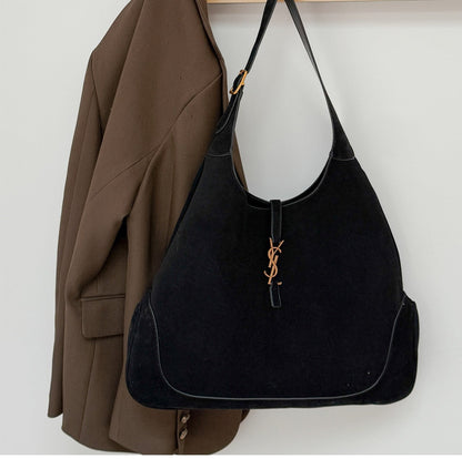 Suede Shoulder Bag