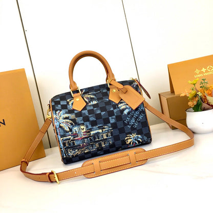 Speedy 25 Bandoulière Damier Bag