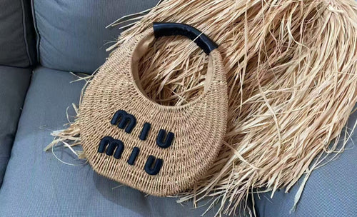 Wander Wicker Handbag