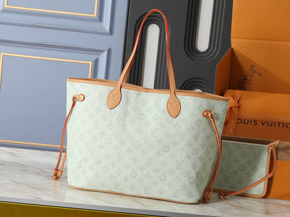 Neverfull Monogram Canvas Women Bag & Pouch