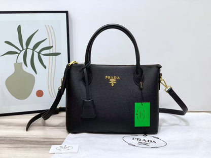 Monochrome Top Handle Bag