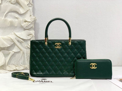 Timeless Shopping Tote Bag & Wallet