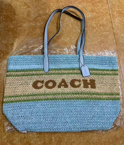 Luxury Woven Straw Tote Bag