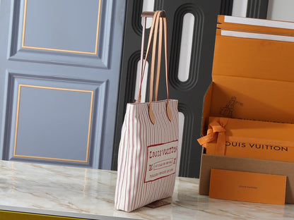 Plum Canvas Travel Bag