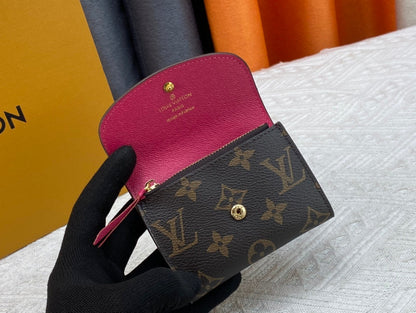 Reverse Monogram Coin Purse