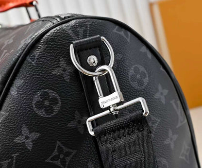 LV Keepall Bandoulière 45 Monogram Eclipse Sunrise