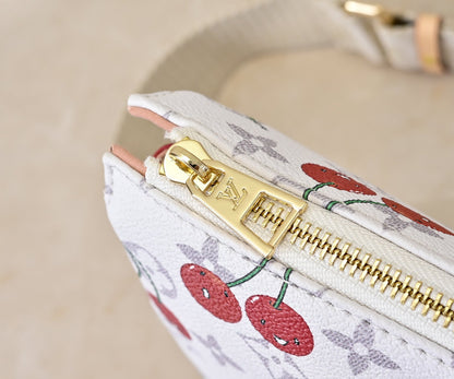 LV x TM Cherry Coussin Purse