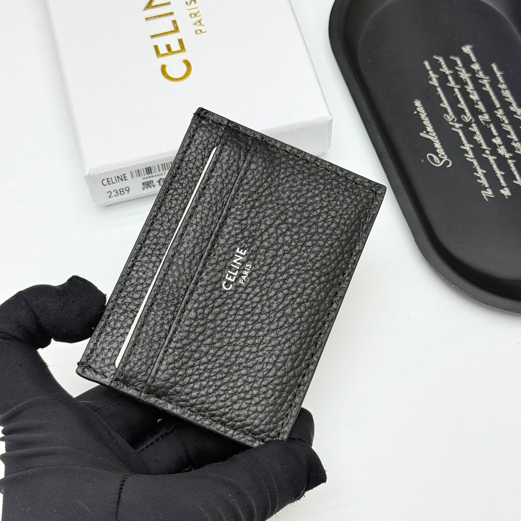 Large Classic Card Holder In Black