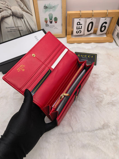 Horsebit Long Wallet