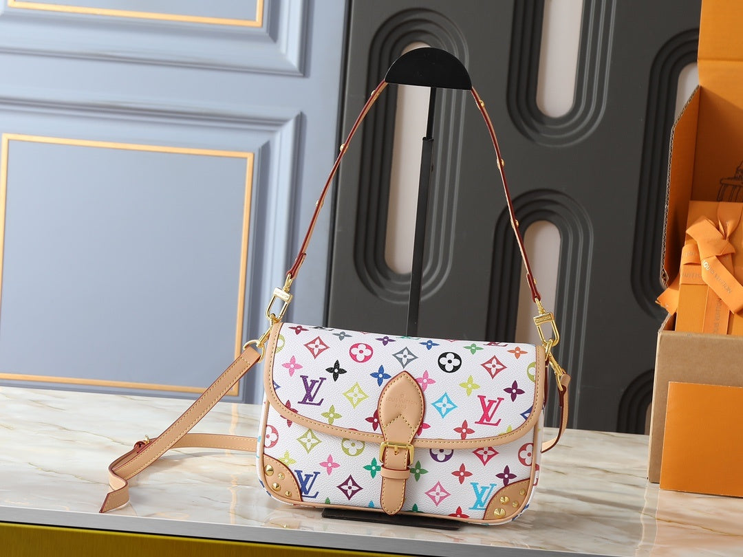 Multicolor Monogram Bag