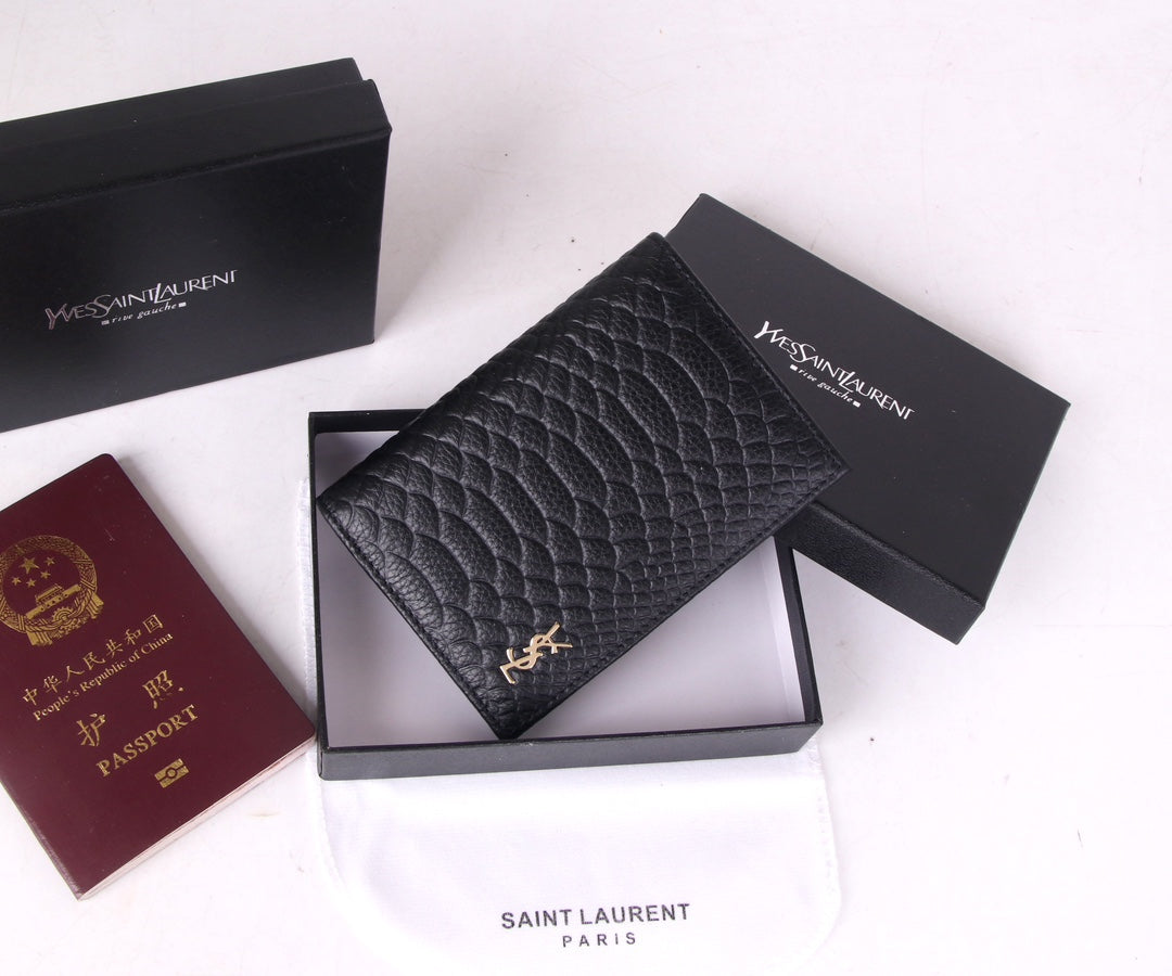 Premium Croc Embossed Passport Holder