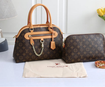 Ever More PM Monogram Canvas Handbag & Pouch