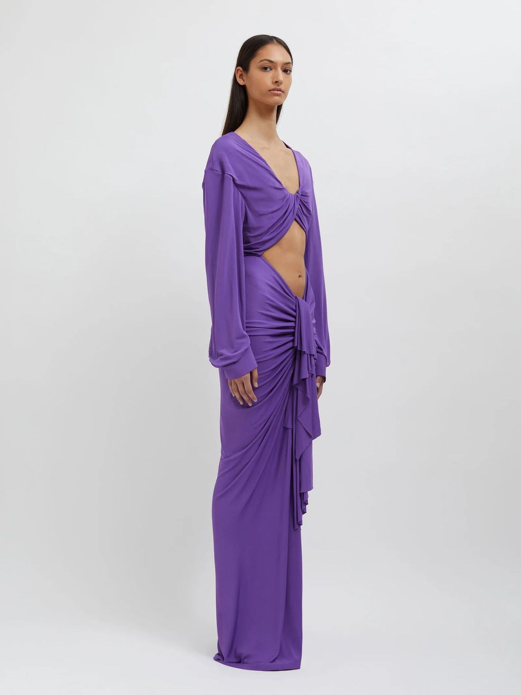 Selene Twist Front Sunset Gown