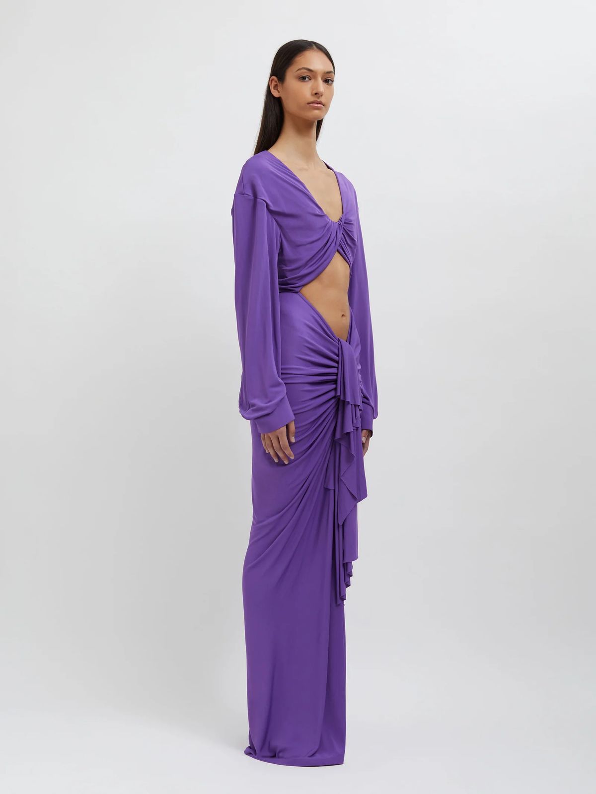 Selene Twist Front Sunset Gown