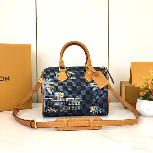 Speedy 25 Bandoulière Damier Bag