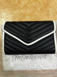 Black with White Trim