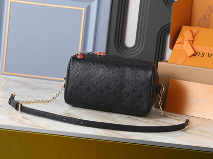 Speedy Soft Monogram Black Bag