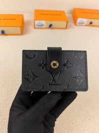 Black Embossed Monogram