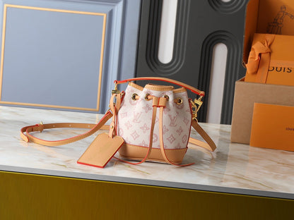 Nano Noe Monogram Handbag