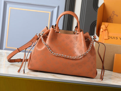 Designer Perforated Flower Crossbody Bag