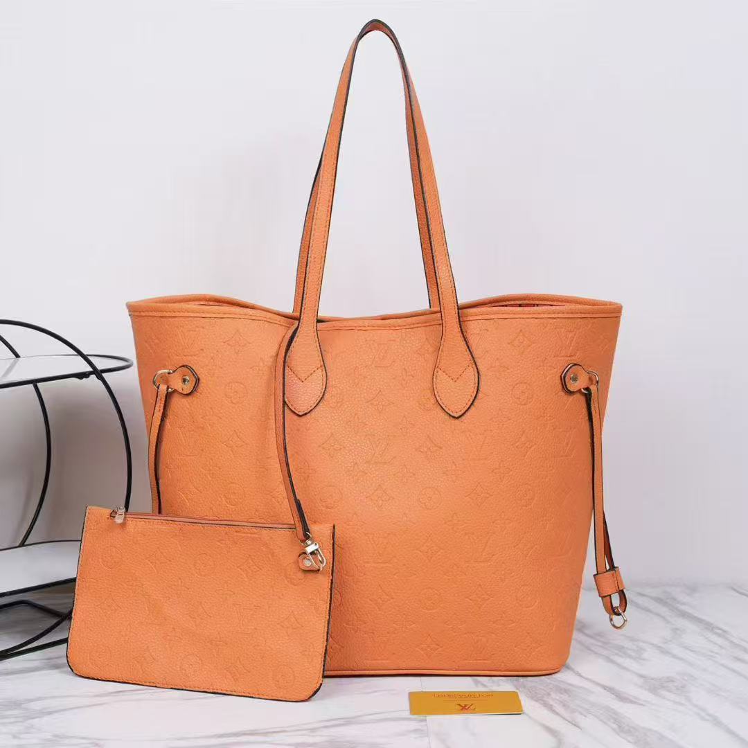 Neverfull MM Tote Bag & Pouch