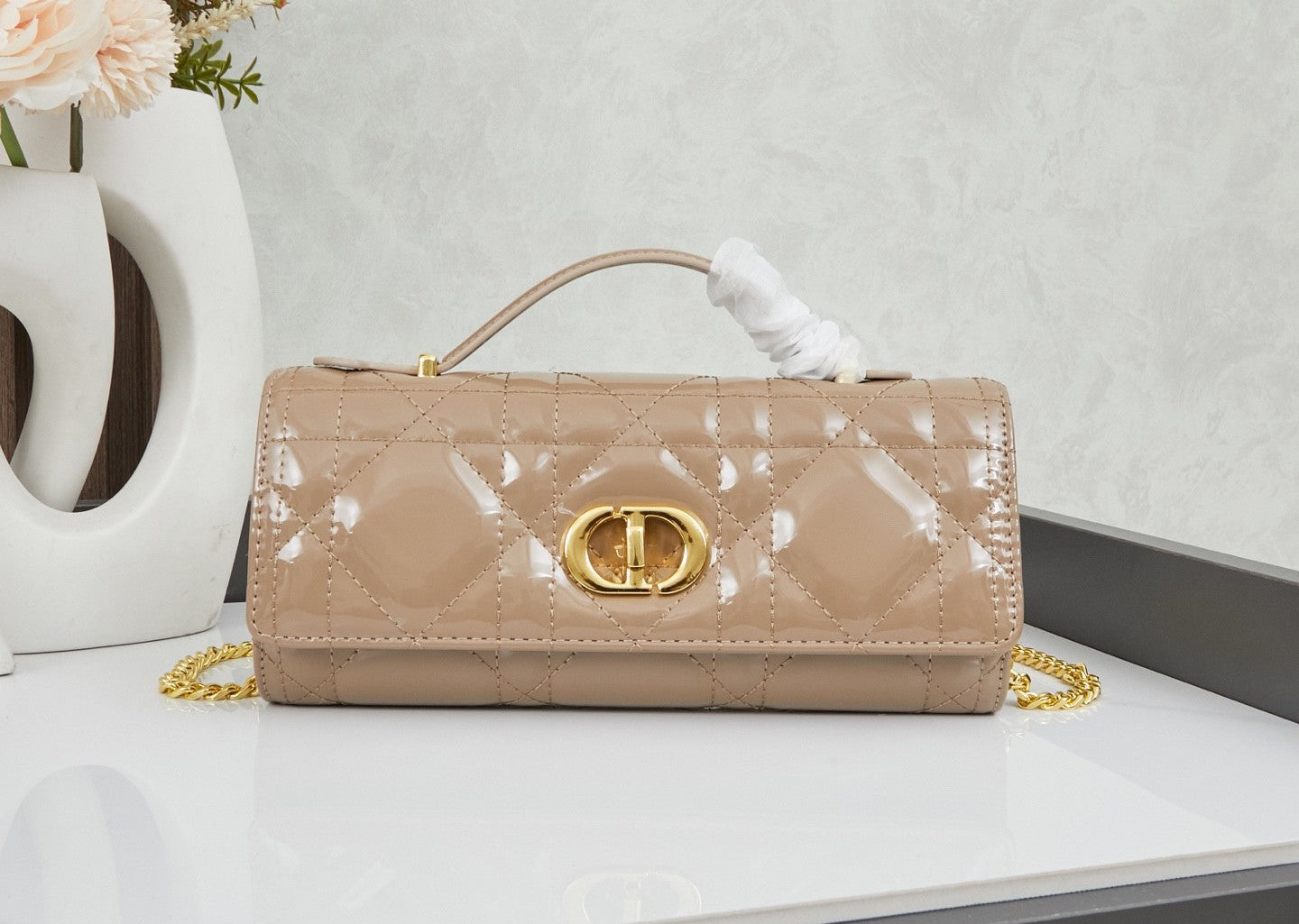 Miss Caro Top Handle Pouch