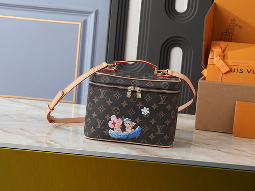 Nice Monogram Design Handbag